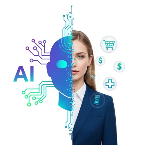 AI and Human Integration in E-Commerce, Finance & Healthcare