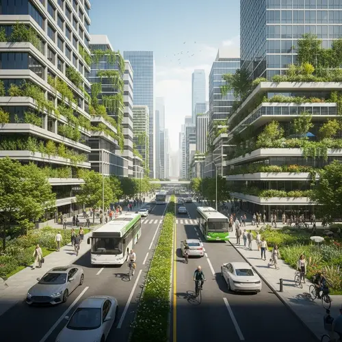 Transforming Urban Environments with Sustainable Transportation and Agriculture