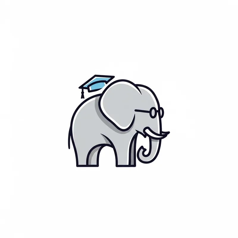 Smart Elephant Logo Design | Wisdom & Intelligence Capture