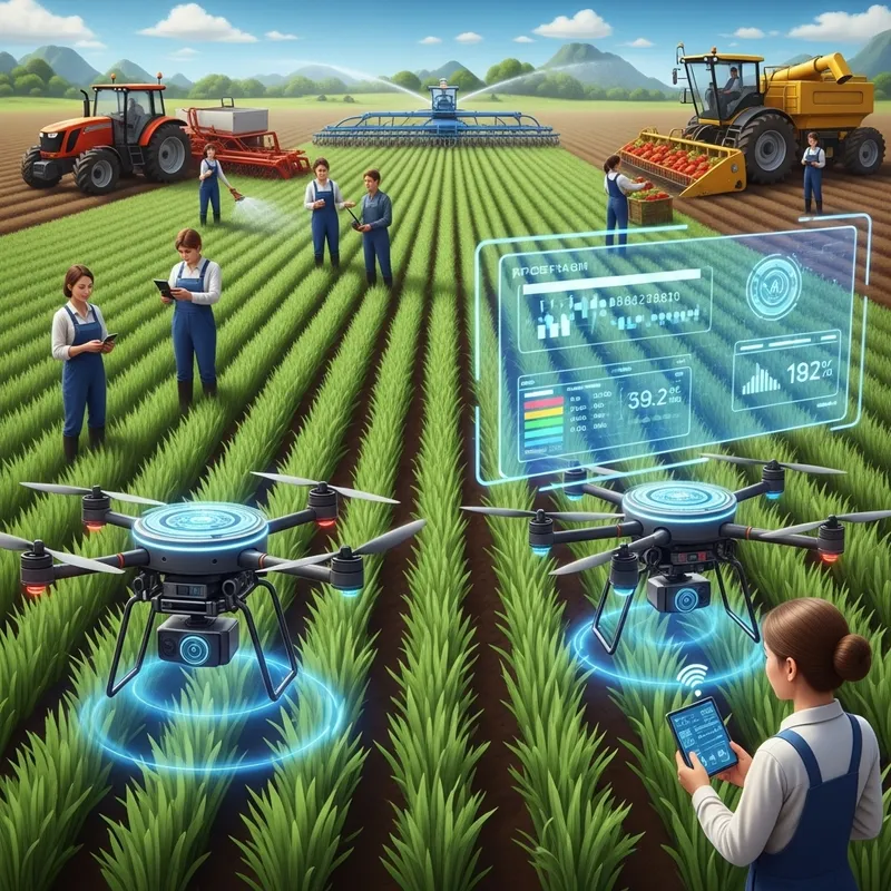 AI Innovations in Agriculture: Drones in Action
