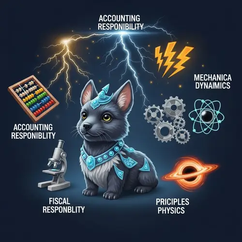 Mythical Pet: Accounting, Electricity, Mechanics, Science, Physics