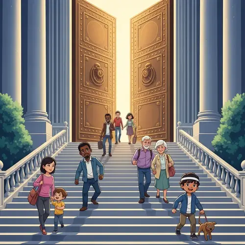 Grand Divine Doors: Symbol of Royalty and Unity