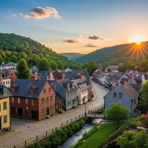 Historic Town of Salem: Colonial Architecture & Scenic Beauty