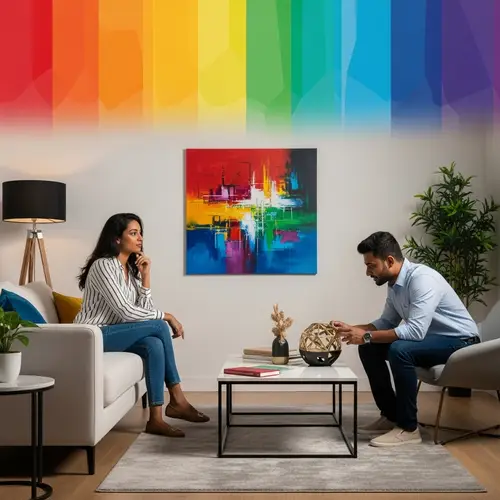 Color and Human Response in Interior Design | Modern Living Room