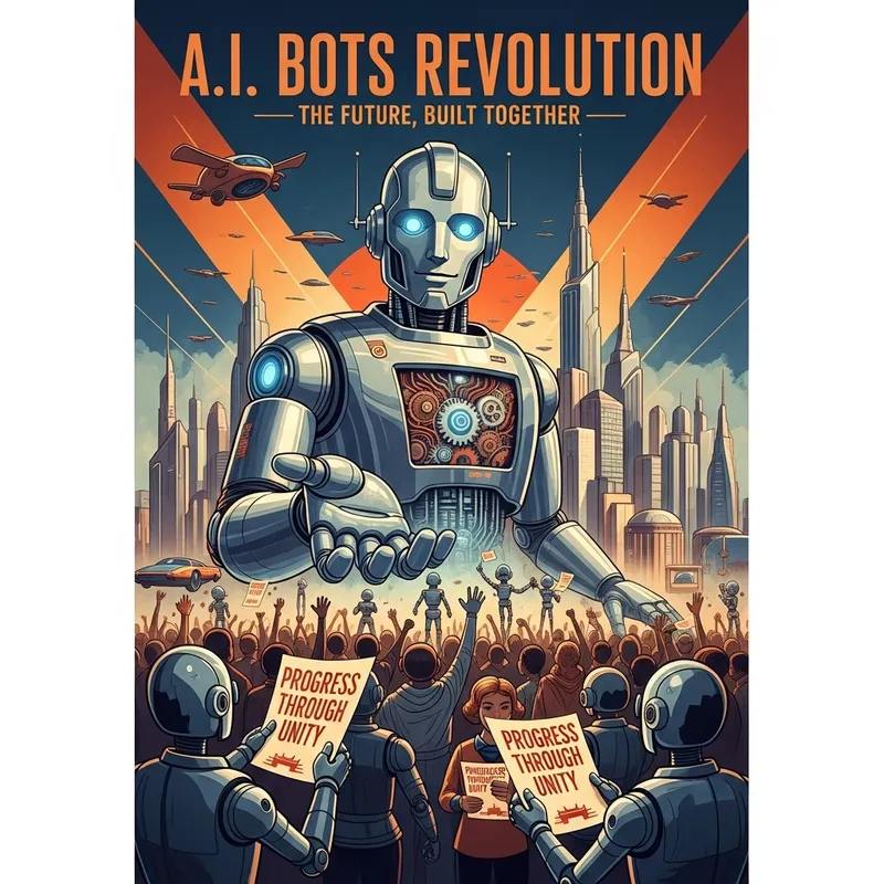 A.I. Bots Revolution: Innovative Technology, Modern Design
