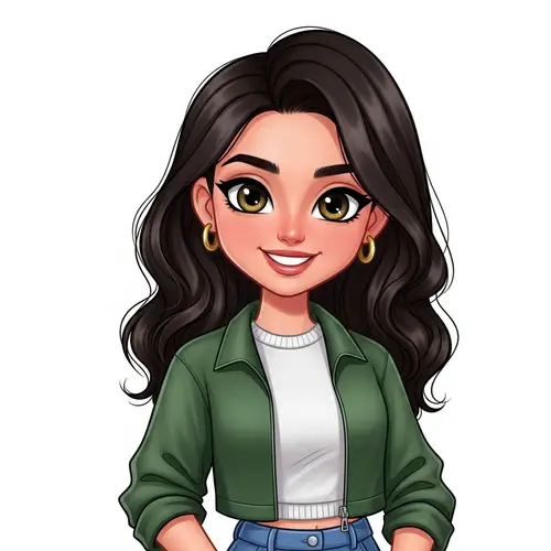 Cheerful Middle-Eastern Lady - Contagious Smile and Vibrant Spirit