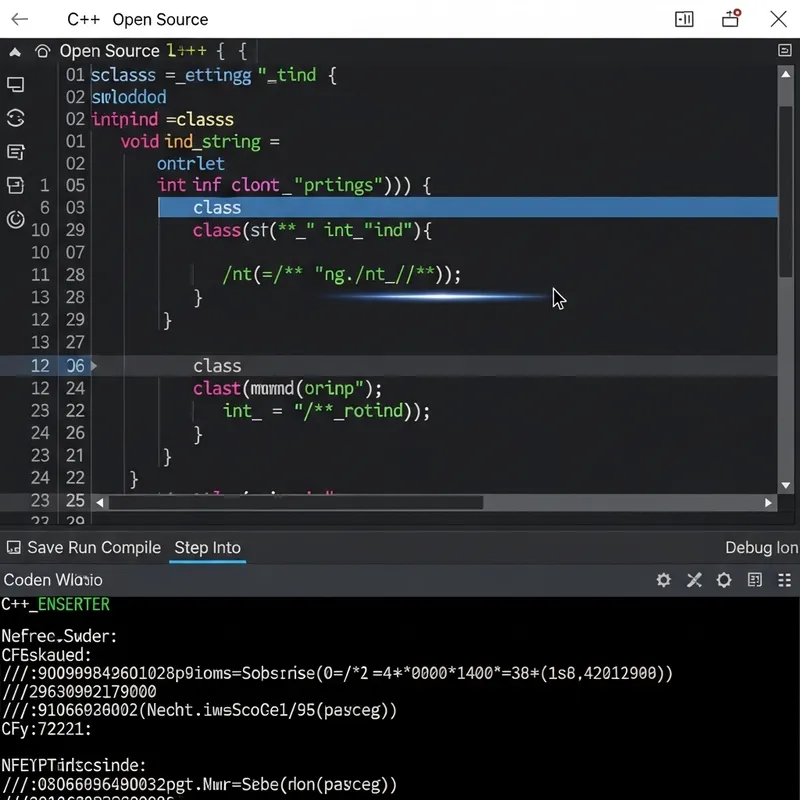 Dev C++ Programming Interface | Code Editor & Console Terminal Dev C++ Programming Interface | Code Editor & Console Terminal