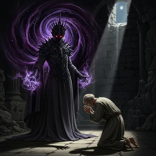 Zelbrad and William: A Mysterious Story of Dark Deity & Devotee