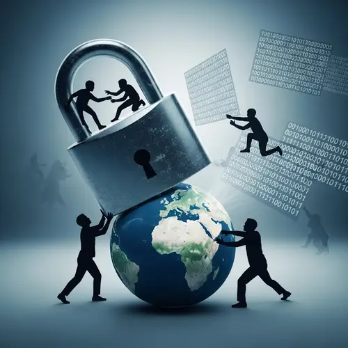 Global Data Privacy: Protecting Online Information with Secure Padlock