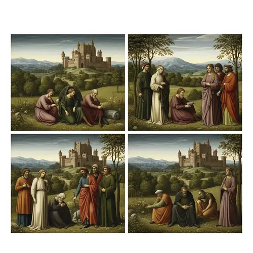 Limbo - First Circle of Inferno in Dante's Divine Comedy