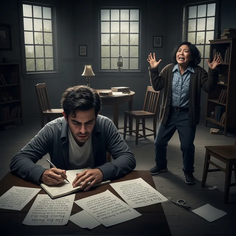 Disturbed Poetry and Madness: Inside a Locked Room