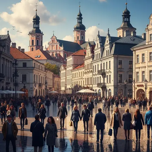 Kaunas, Lithuania: Vibrant Cityscape of Architectural Diversity