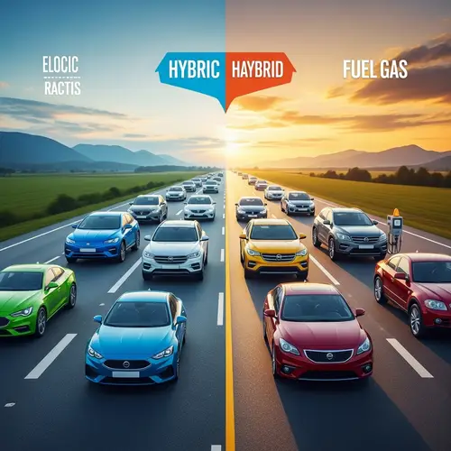 Electric, Hybrid, and Fuel Gas Vehicles: A Comparative Scene