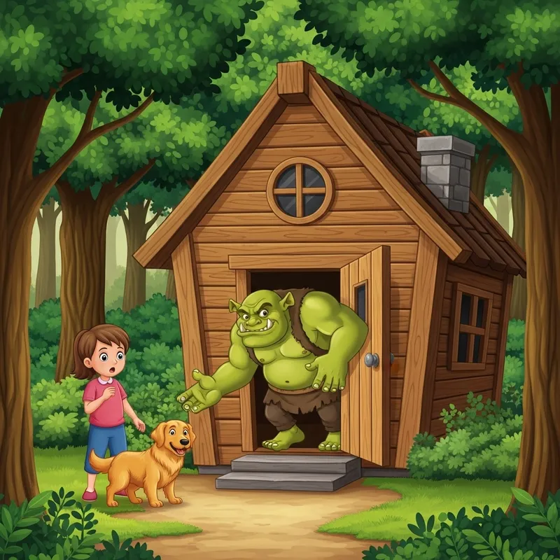 Enchanted Forest Encounter | Brave Girl Faces Angry Ogre Enchanted Forest Encounter | Brave Girl Faces Angry Ogre