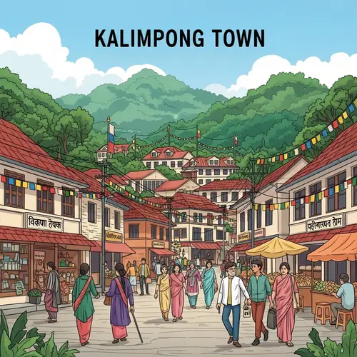 Kalimpong Town, West Bengal: Scenic Beauty and Cultural Harmony
