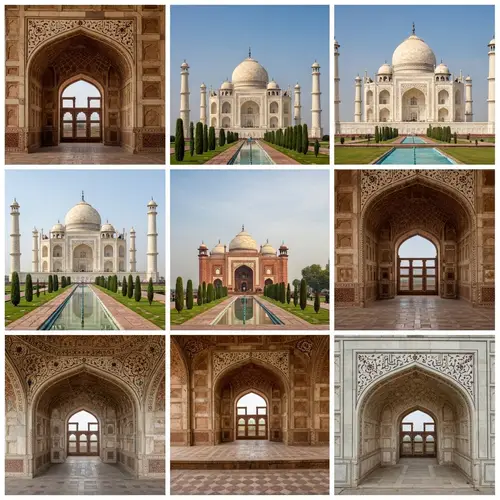 Taj Mahal: Iconic Landmark in Agra, India