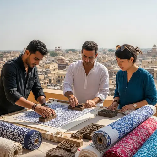 Handblock Printing Technique in Rajasthan | Learn Ancient Craft