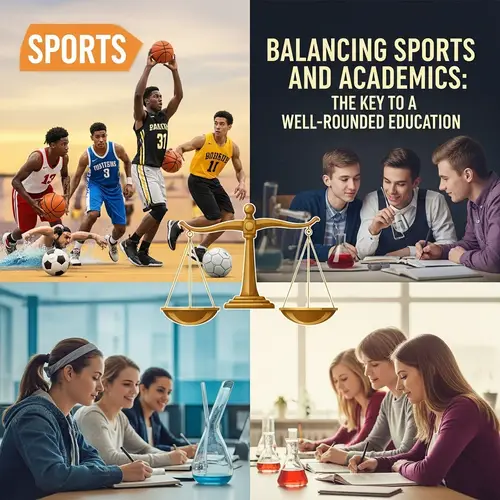 Balancing Sports and Academics for a Well-Rounded Education