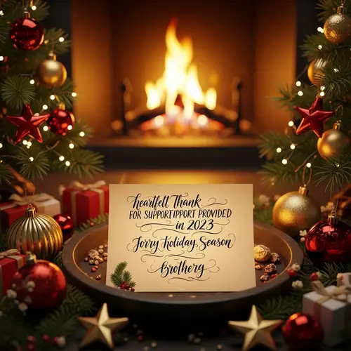 Heartfelt Gratitude & Joyous Holiday Season Greetings 2023