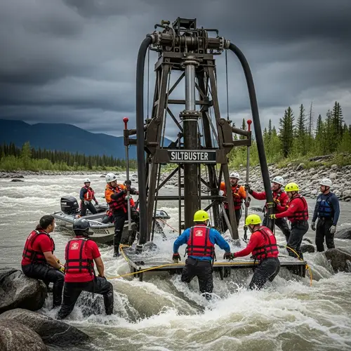 Dramatic Siltbuster Rescue Scene | River Boat Rescue