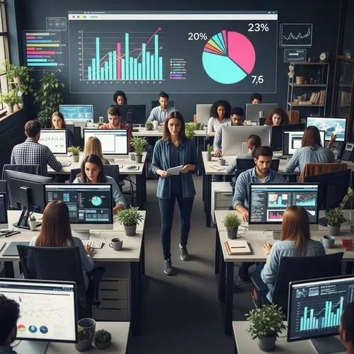 Digital Marketing Firm in a Diverse Urban Setting