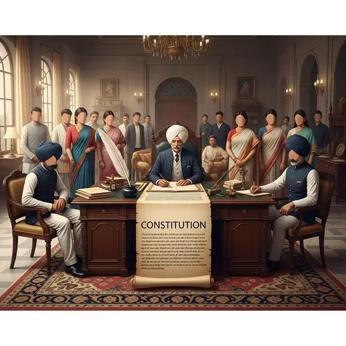 Crafting the Indian Constitution: A Historical Process