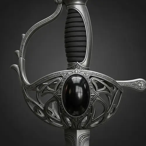 Elegant and Deadly Cursed Rapier for Sale