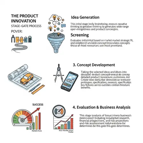 New Product Innovation Process Stage Gates Pamphlet
