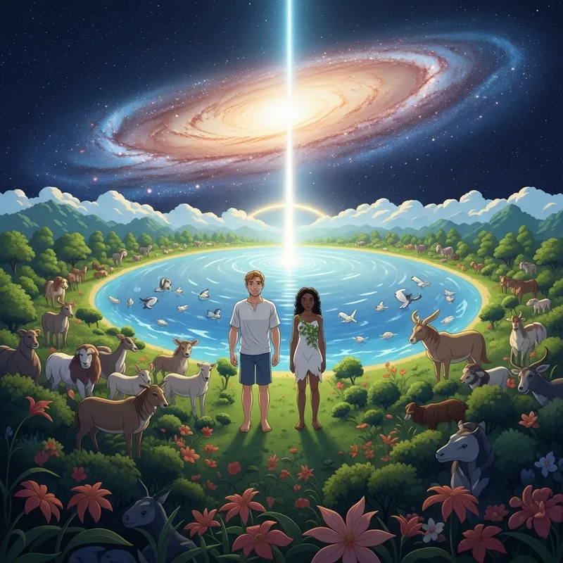 Animated Biblical Creation Story