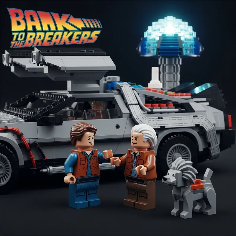 Time Breakers: Back to the Future in Lego