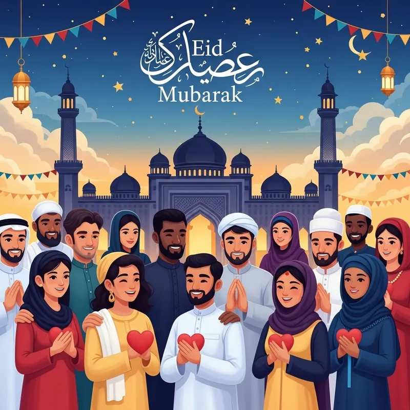 Eid Mubarak Greetings: Celebrate with Joy