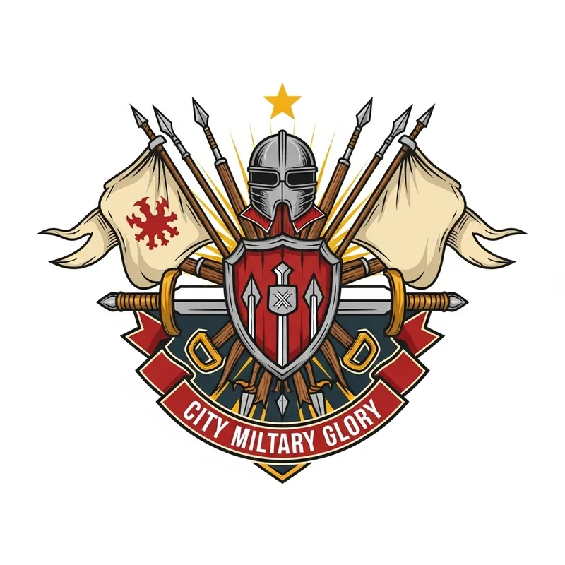 Emblem of Military Glory City Design