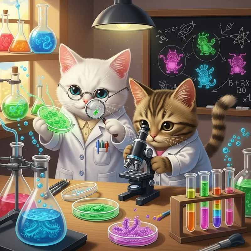 Peach and Goma: Biologists in Action