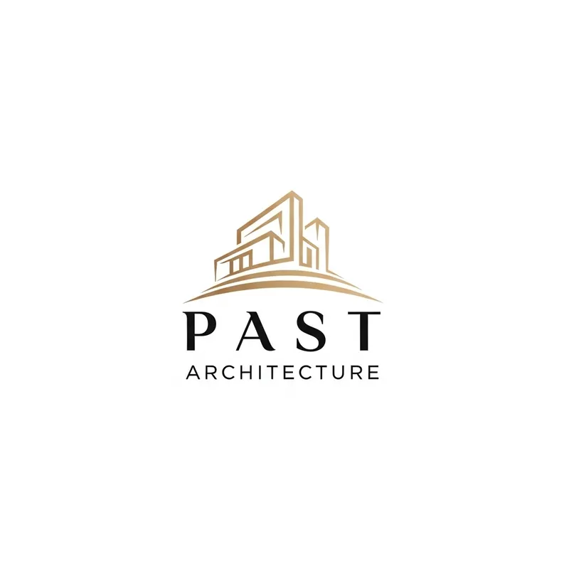 Elegant Architecture Firm Logo with PAST Integration