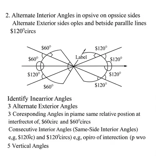 Parallel Lines and Transversal Angle Relationships