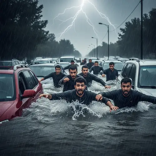 Horrific Flood Escape: Arab Nations in Turmoil
