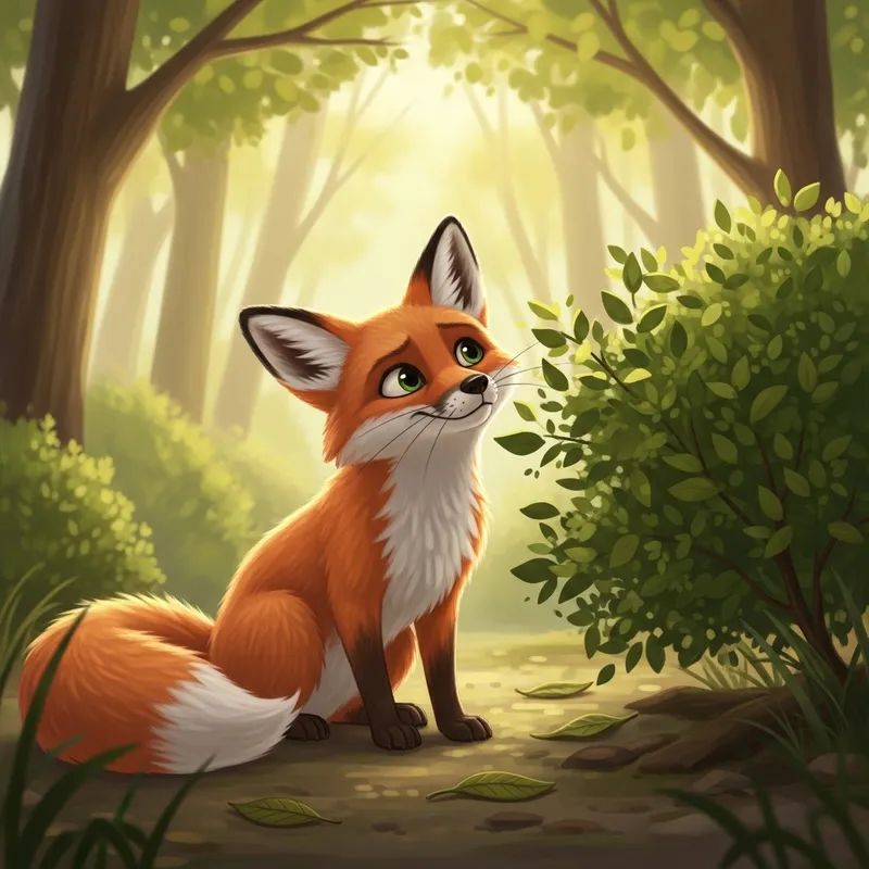 Moxi the Fox: A Playful Forest Friend