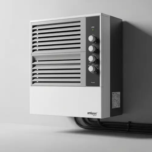 Sleek Modern Fancoil Unit | Compact Design, Neutral Colors