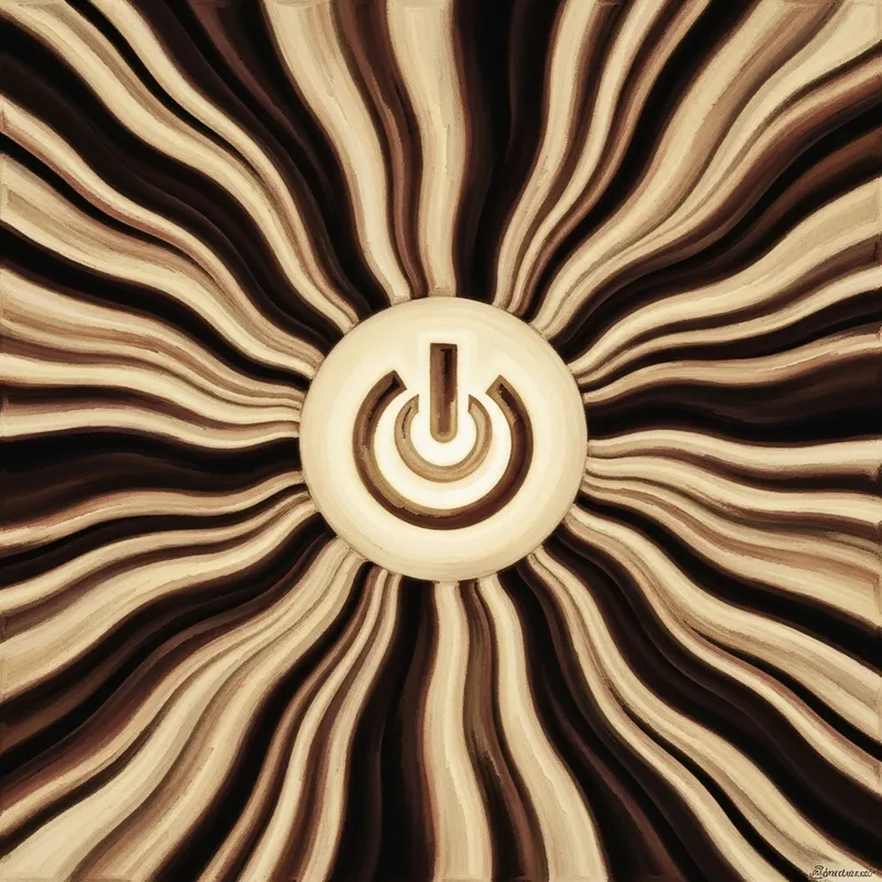 Empowerment Abstract Art: Strength & Determination