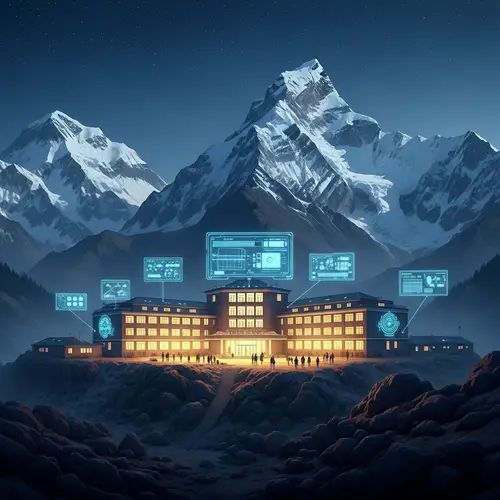 Futuristic Educational Institution in Himalayas | High-Tech School Design