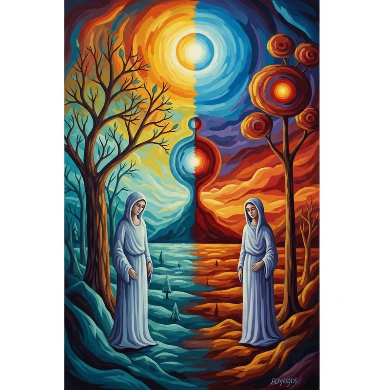 Interpreting Death and Life: Color-Centric Artistic Expression