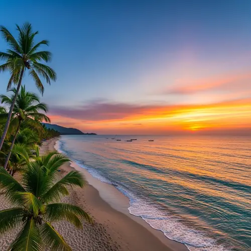 Necocli Antioquia Beaches: Turquoise Sea & Stunning Sunset View