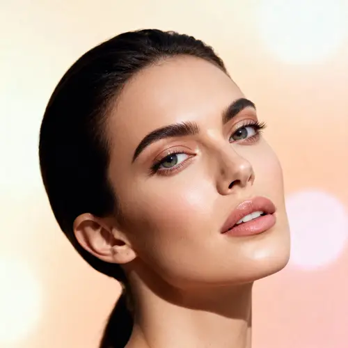 Elegant High-Resolution Model Headshot