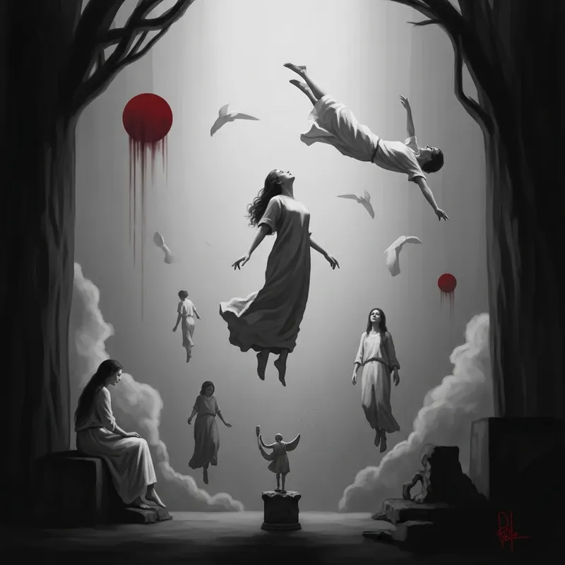 Enigmatic Dreamscape: Salvador Dali-inspired Surrealist Imagery