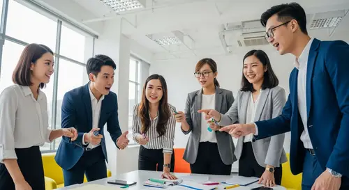 Young Asian Professionals Creative Workshop | Engaging Problem-Solving Techniques