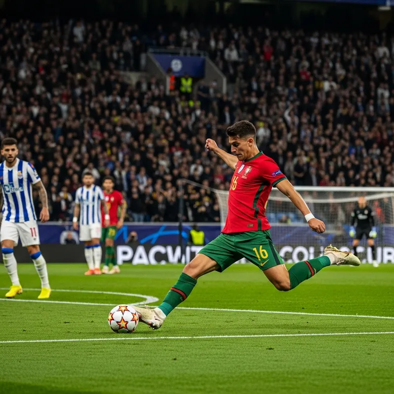 Banger Goal by João Neves vs FC Porto | Soccer Match Scene Banger Goal by João Neves vs FC Porto | Soccer Match Scene