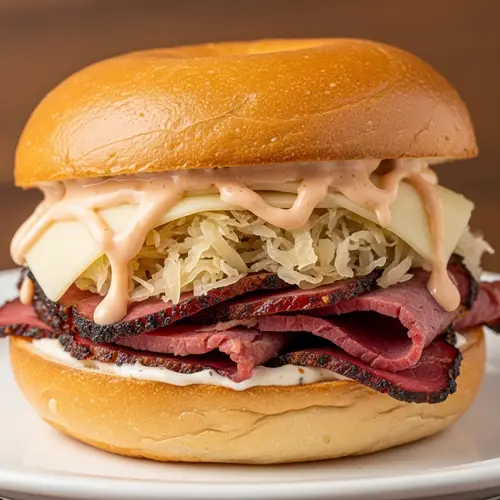 Savor the Ultimate Pastrami Bagel Experience