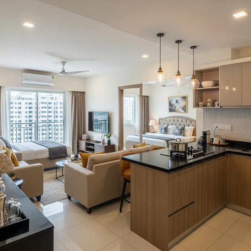 Luxurious 2BHK Flat in Vile Parle East | Modern Design & Spacious Rooms