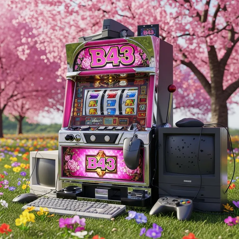 Spring Meadow Slot Machine: Neon Lights, Sakura Trees & Tech Gear
