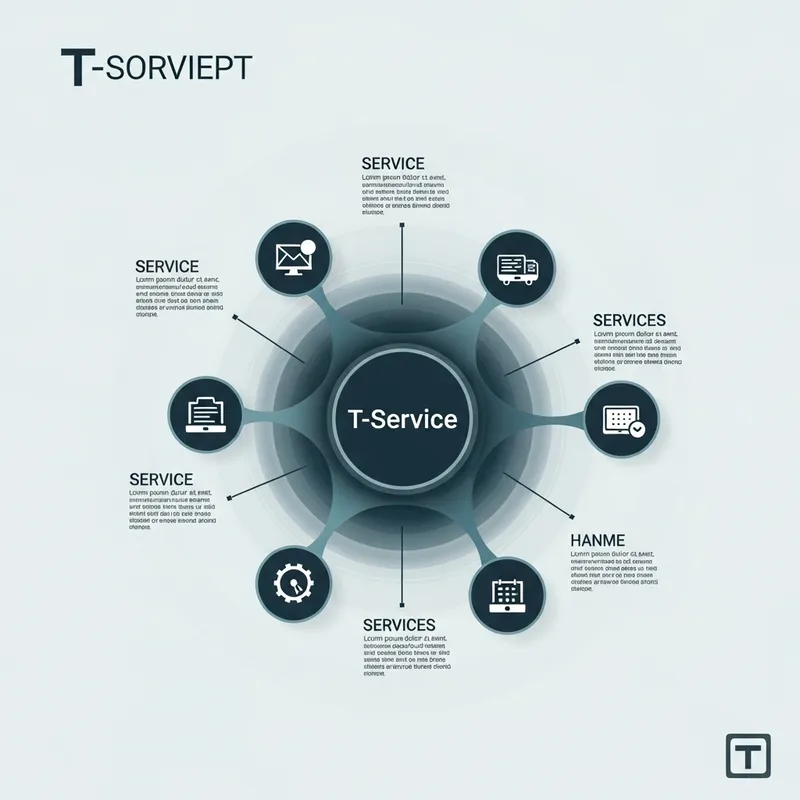 Professional T-Service Innovation in Impactful Colors